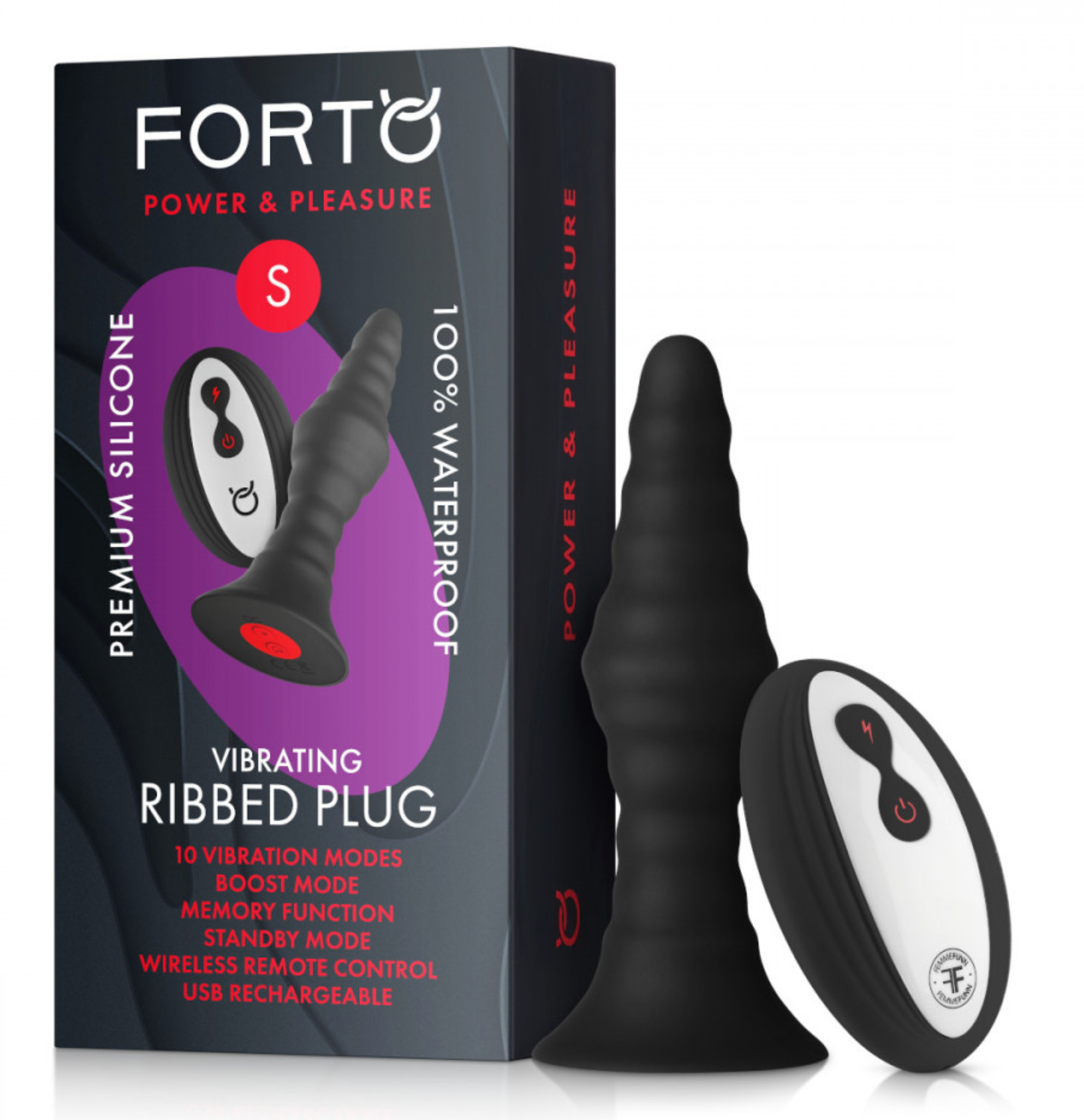 Small Vibrating Butt Plug